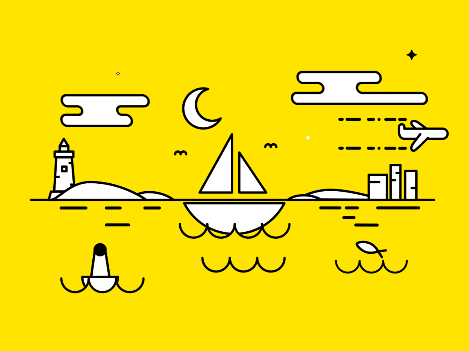 ship after effects animation design dribbble first shot icon motion design shape