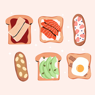 Breakfast art branding design dribbble icon illustration vector web website вектор