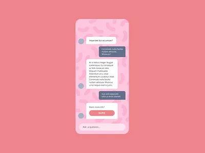 059 #DailyUI Background app design background pattern chat chat app dailyui dailyuichallenge design live chat pattern pattern design ui ui design