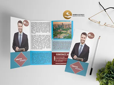 Business Trifold Brochure branding brochure brochure design brochure layout brochure mockup brochure template brochures brochures design design graphicdesign graphics trifold trifold brochure trifold brochure design trifold mockup trifold template