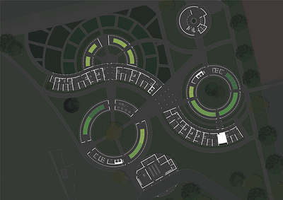 Ground Floor architecture design illustration