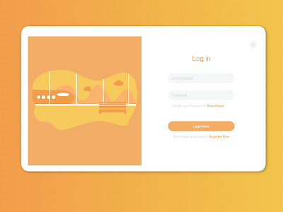 Log in form preview app branding design icon illustration logo typography ui ux vector