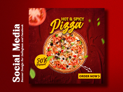 Social Media Post Design banner design banner template facebook ad instagram banner instagram post social media advertising social media banner