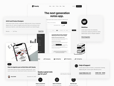 Homepage UI Elements - Saasly | SaaS Startup Webflow Template home homepage landing landing page landingpage web web design webdesign webflow website