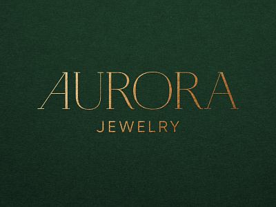 Aurora jewelry logo design jewelery logo logo design logo design concept typography typography logo