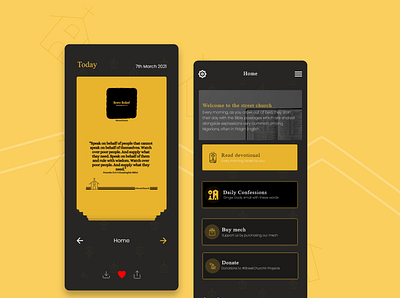 Street church- social media Gospel platform App design app design christian app mobile app design quote quotes religion religious