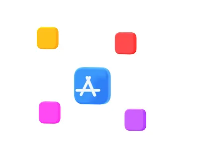 Apple Appstore 3D Icon icons ios ui