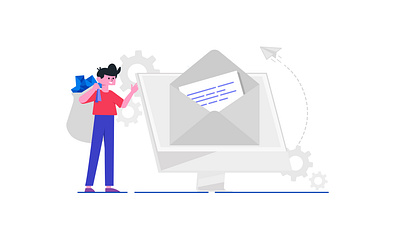 Email Marketing branding design illustration web
