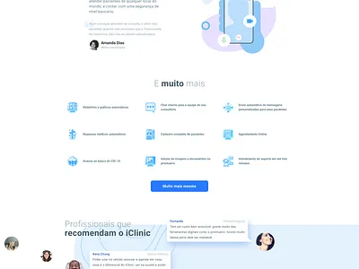 Health Tech Homepage design doctor flat health homepage illustration landingpage minimal physician ui ux
