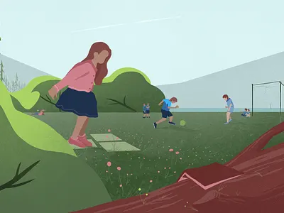 Take time to play conceptual illustration digital digital art digital illustration editorial illustration illustration photoshop