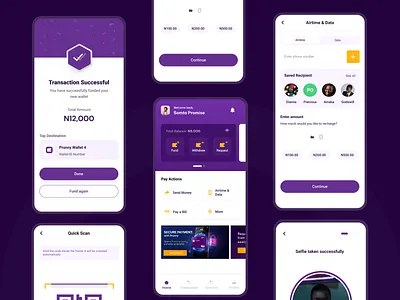 Prunny - Mobile App app color design mobile modern ui