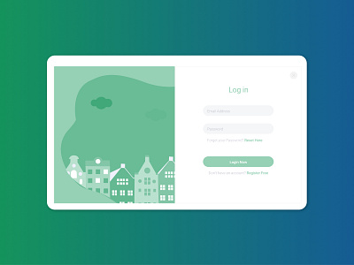 Log in Forms design graphic design icon illustration illustrator minimal typography ui ux website