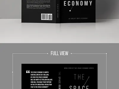 Cover Design / The Space Economy book design books cover coverdesign design editorial design indesign print design