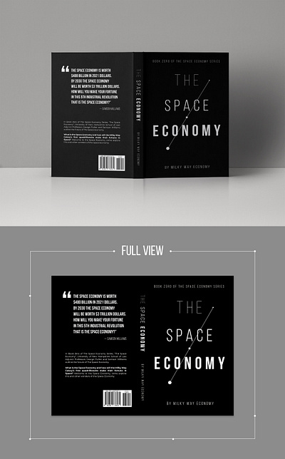 Cover Design / The Space Economy book design books cover coverdesign design editorial design indesign print design