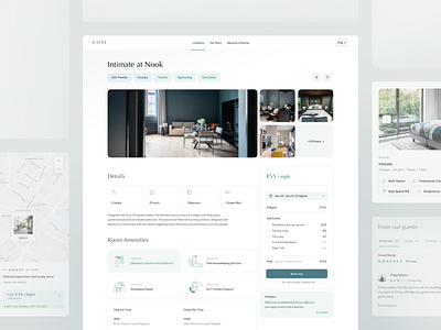 COSI — Property Page aribnb book now booking cosi estate home hotel hotel booking hotel booking app property property management property marketing property page real estate real estate agent realestate realestateagent rental rental app rental website