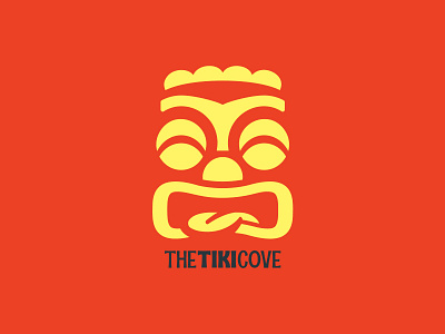 The Tiki Cove branding design hawaii hawaiian icon illustration logo tiki tiki bar tiki mask typography vector