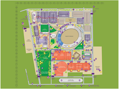 Sydney Royal EasterShow - Custom Map 2021 android map apple map apple maps custom map custom maps digital map gis google maps ios map map for website navigation wayfinding