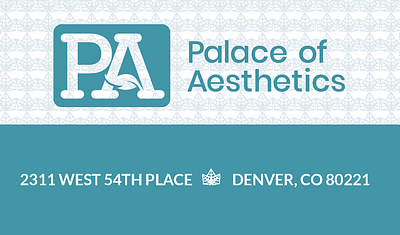 Palace of Aesthetics Business Card