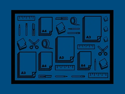 Design Thinking Tools! design flat icon illustration illustrator minimal vector