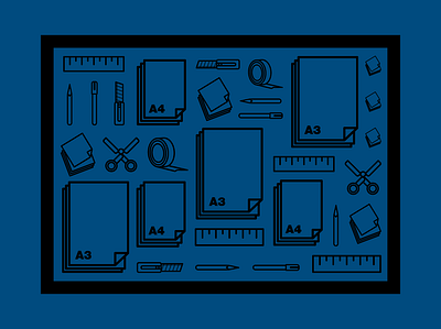 Design Thinking Tools! design flat icon illustration illustrator minimal vector