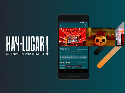 HayLugar! App - UX/UI Design app design logo ui ux