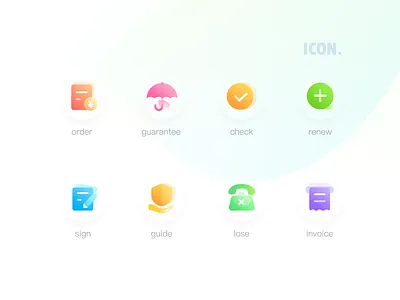 APP ICON REFACTORING THIRD PART add app icon money notes pencil shield telephone ui umbrella