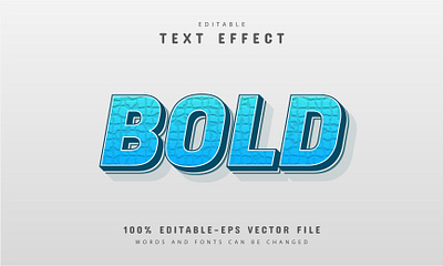Blue bold text effect with texture animation branding clean design graphic design icon illustration minimal typography vector web