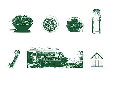 Rustic Icon Design icon set icons illustration photo photoshop