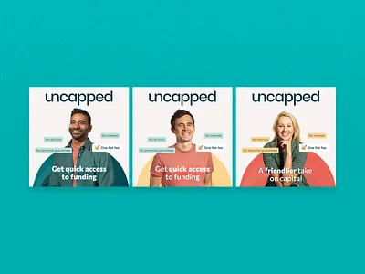 Uncapped - Social Media Ads ad design