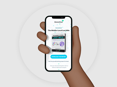 Local Search Optimization Landing Page conversion design cro gated content graphic design landing page layout mobile optimization mobile ui saas ui. ux design web design