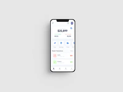 Banking App UI Concept banking app creative design mobile app mobile app design mobile uiux