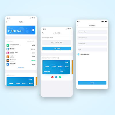 Wallet Ui Design app application design e comerce flat illustration ui ux web website