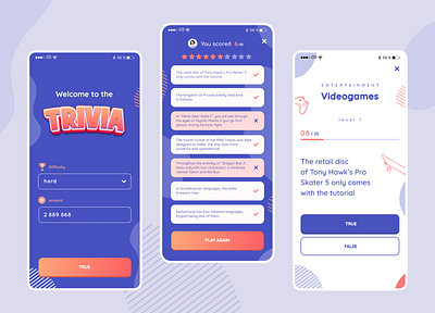 Questionnaire App app art concept design fireart fireart studio typography ui ux