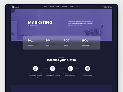 Marketing Landing Page