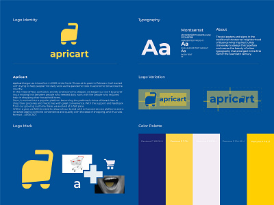 Apricart - Final approved logo app apricot branding delivery food graphic design grocery identity location logo minimalist pakistan pakistani restaurant shop