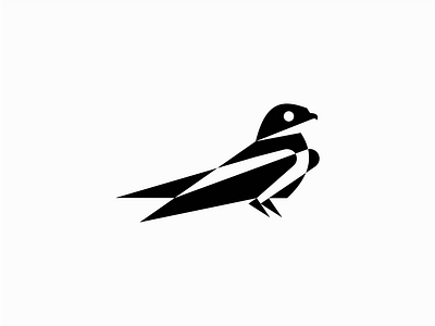 Nighthawk animal animals bird branding design emblem geometric graphic hawk identity logo mark modern negative space nighthawk premium sale symbol unique vector