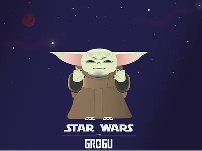 The Mandalorian. art baby yoda disney mandalorian space star wars starwars
