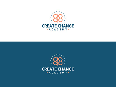 Create Change Academy branding colors design illustration logo logodesign modern typography