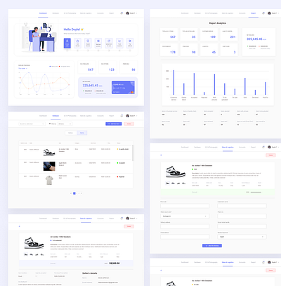 Dashboard for a merchant