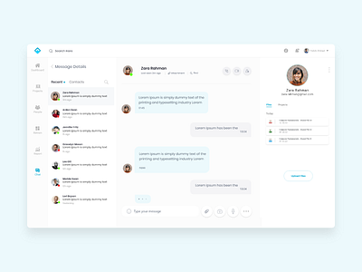 Messenger APP app design ui