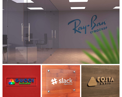 Logo mockup images vectors stock photos and PSD 3d mockup interior mockup logo mockup