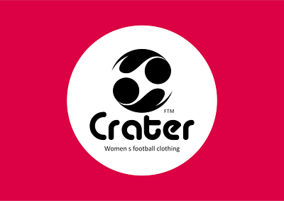 Women s football clothing design icon illustration logo typography