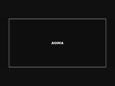 Agima - interactive agency clean design flat lending minimal typography ui vector web webdesign