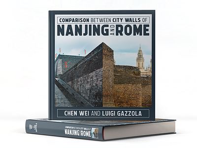 Nanjing and Rome - Book Cover Design book book cover book cover design books design ebook ebook cover ebook design ebooks photoshop