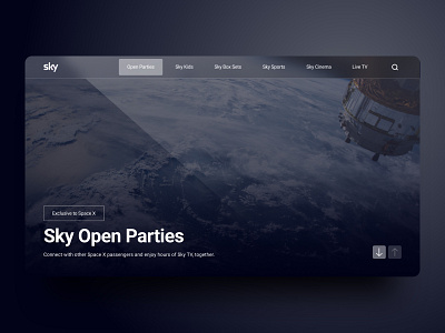 Sky TV Touchscreen App app design ui ui design uidesign uiinspirations uiux user interface uxui web