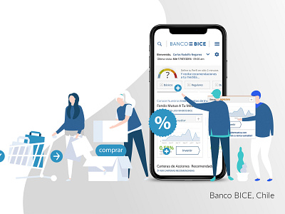 Banco BICE Chile · Serie Clientes design diseño ui diseño ux soho soho ui soho ux ui ui design ux ux design