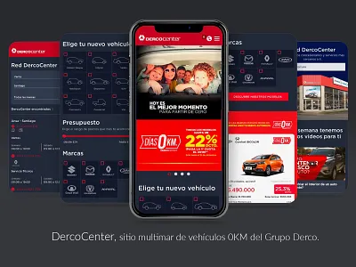 Derco · Serie Clientes design diseño ui diseño ux soho soho ui soho ux ui ui design ux ux design