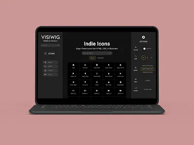 Indie Icons design flat design iconography icons iconset illustrator solid svg svg icons ui vector website