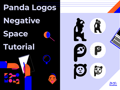 Panda Logos Negative Space Tutorial adobe illustrator design design tutorial desing logo tutorial graphic logo logo design logo design best logo design brief logo design company near me logo negative space logo tutorial tutorial tutorial logo tutorial logo negative space tutorial logo panda