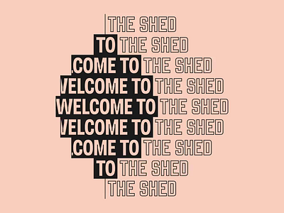 The Shed early exploration animation automated digital signage dynamic kinetic motion neartime rare volume realtime shed the shed type